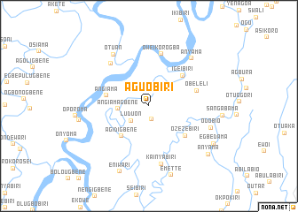 map of Aguobiri