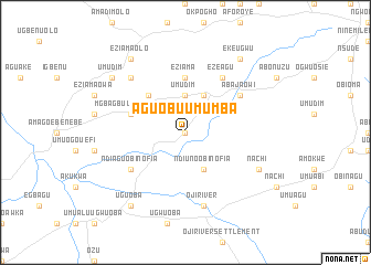 map of Aguobu Umumba