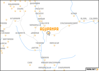 map of Agupampa