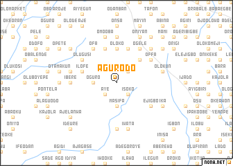 map of Agurodo