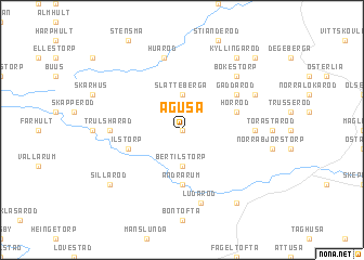 map of Agusa