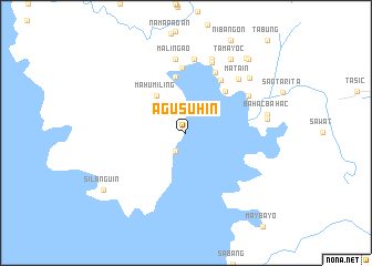 map of Agusuhin