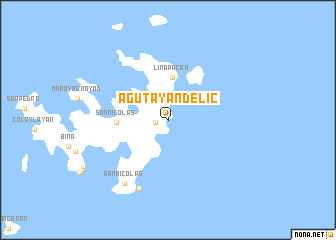 map of Agutayandelic