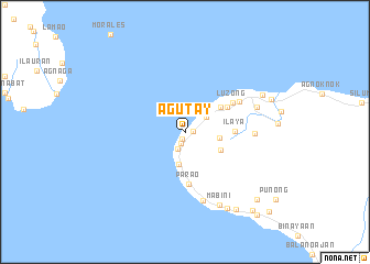 map of Agutay