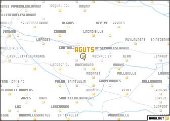 map of Aguts