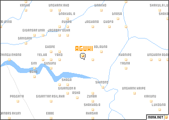 map of Aguwi