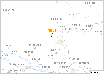 map of Agvi