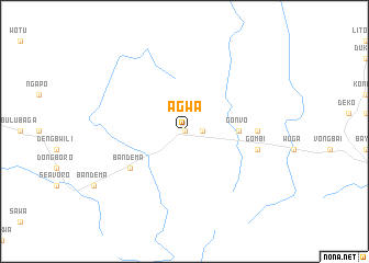 map of Agwa