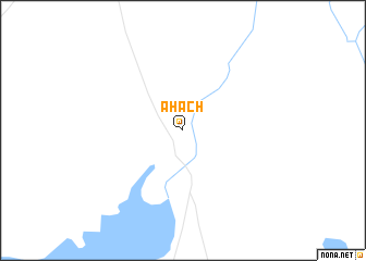 map of Ahach