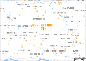 map of Ahadallane