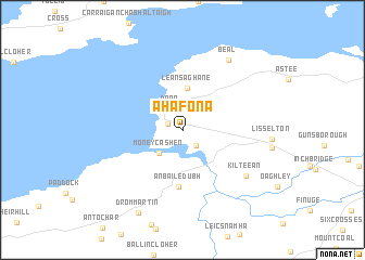 map of Ahafona