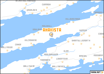 map of Ahakista