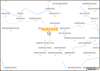 map of Aharana