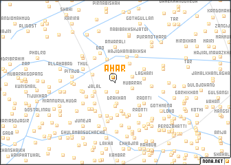 map of Ahar