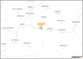 map of Ahat