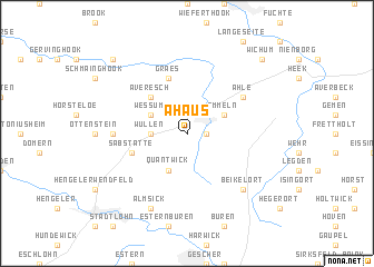 map of Ahaus