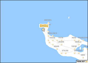 map of `Ahau