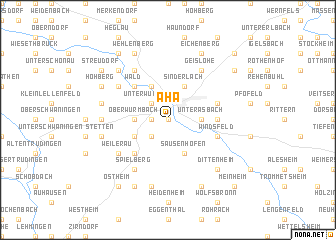 map of Aha