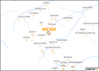 map of Ah Chūk