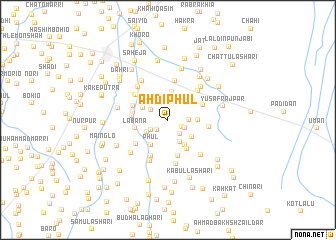 map of Ahdi Phul