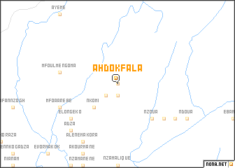 map of Ahdok Fala