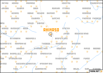 map of Ahimaso