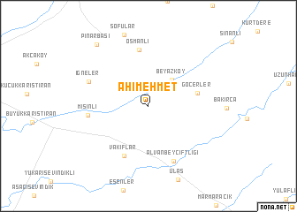 map of Ahimehmet