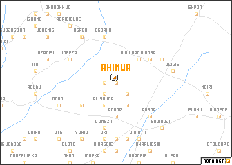 map of Ahimua