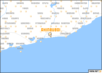 map of Ahinbuboi