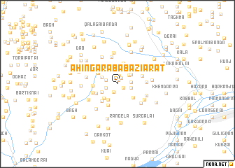 map of Ahingara Bāba Ziārat