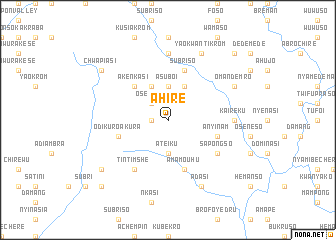 map of Ahire