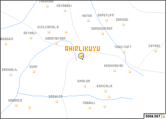 map of Ahırlıkuyu