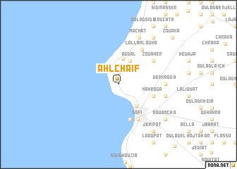 map of Ahl Chaïf