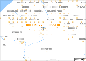 map of Ahl Embark Housseïn