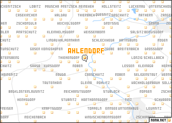 map of Ahlendorf