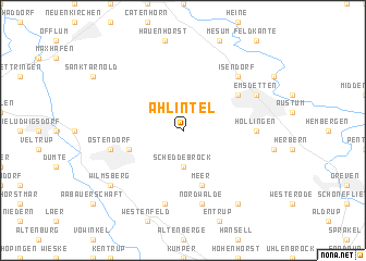 map of Ahlintel