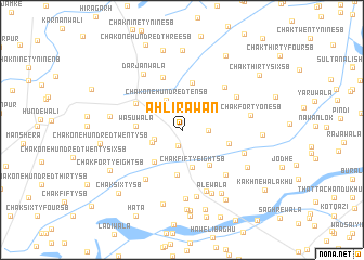 map of Ahlirawān