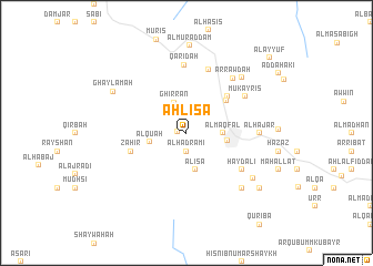 map of Ahl ‘Īsá