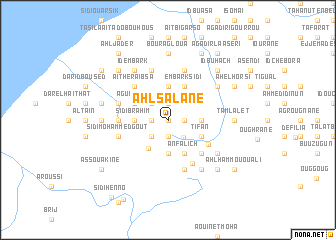 map of Ahl Salane