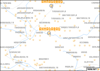 map of Aḩmadābād