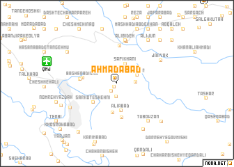 map of Aḩmadābād