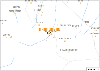 map of Aḩmadābād