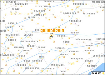 map of Ahmad Arāīn