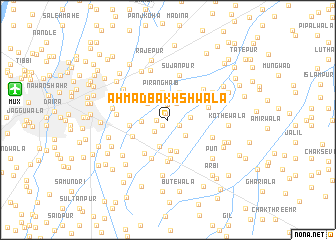 map of Ahmad Bakhshwāla