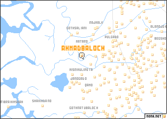 map of Ahmad Baloch