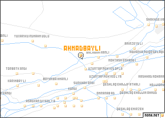 map of Əhmǝdbǝyli