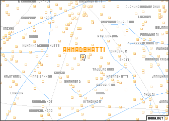 map of Ahmad Bhatti