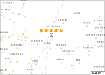 map of Ahmadi Dirga