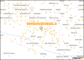 map of Ahmad Muqrabwāla