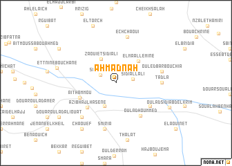 map of Ahmadnah